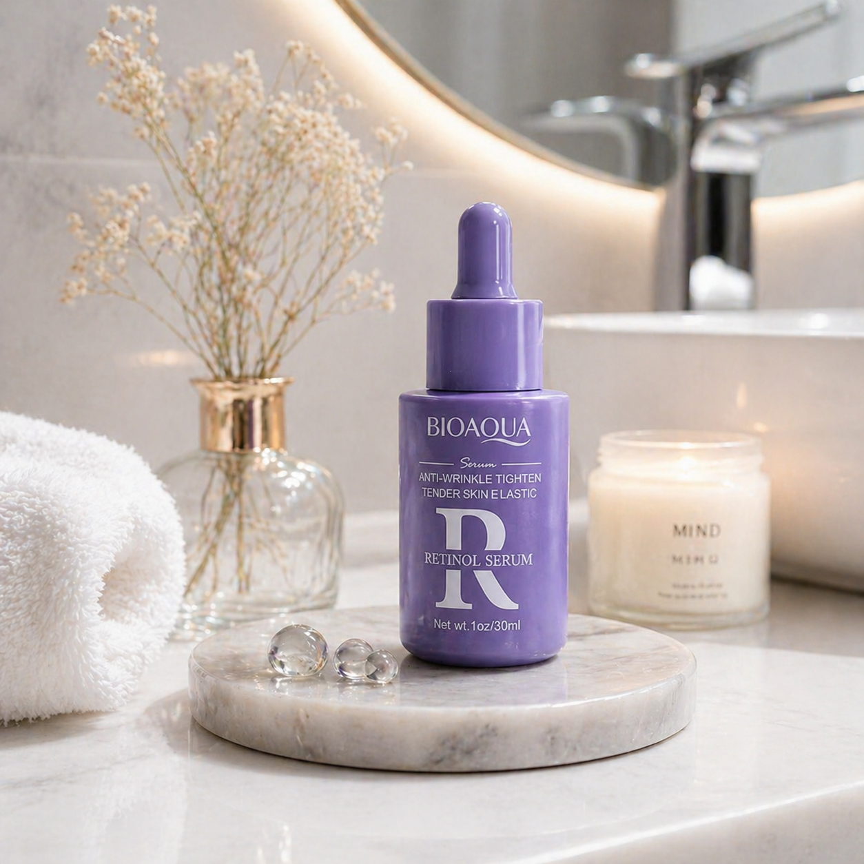 Sérum Facial Antiarrugas con Retinol y Ácido Hialurónico 30ml BIOAQUA